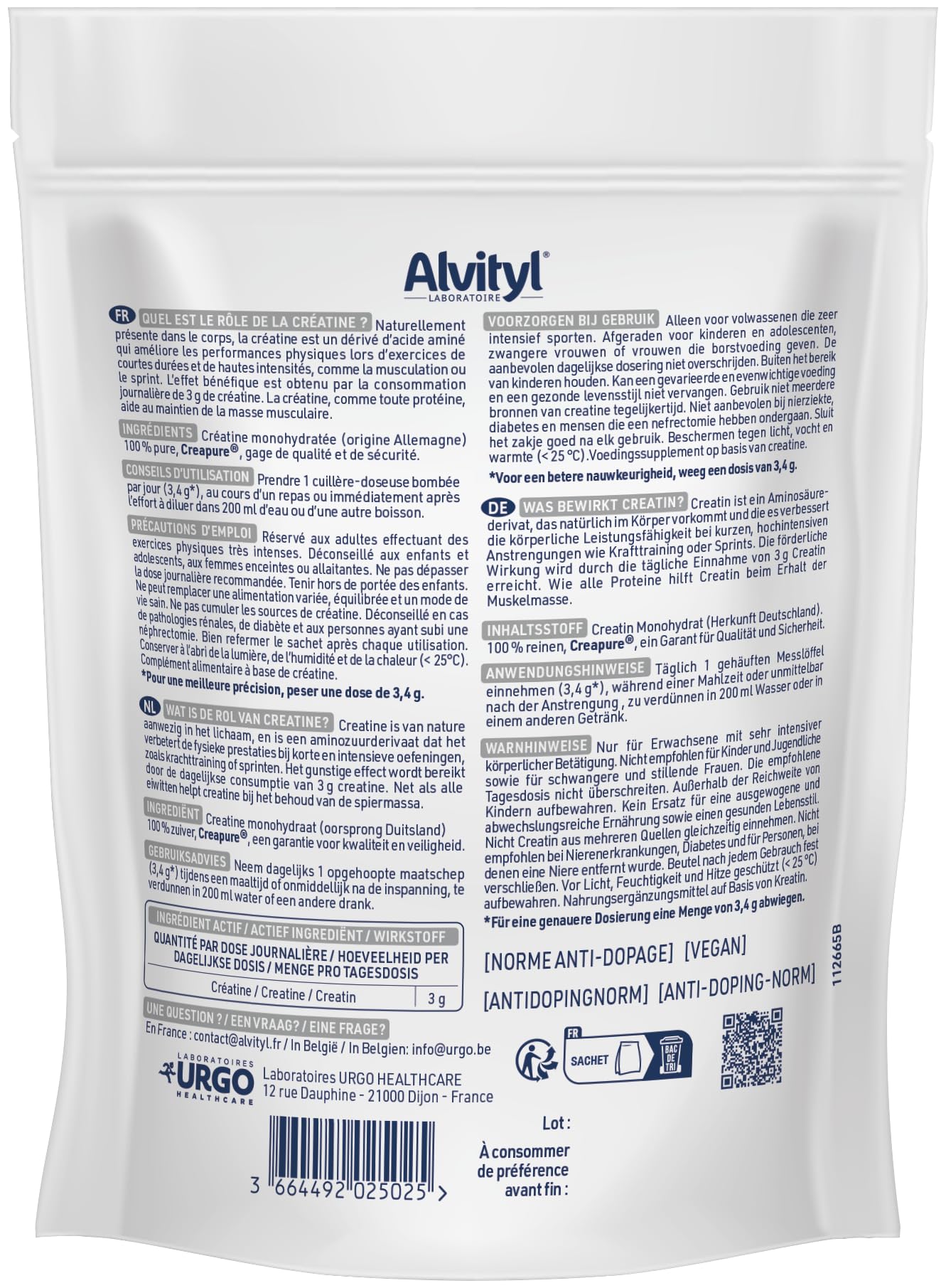 alvityl-cr-atine-monohydrat-e-creapure-poudre-300-g-88-portions image 3
