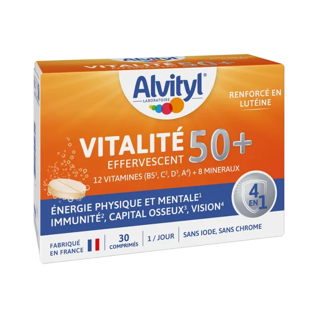 alvityl-vitalit-50-effervescents-go-t-tropical-30-comprim-s image 1