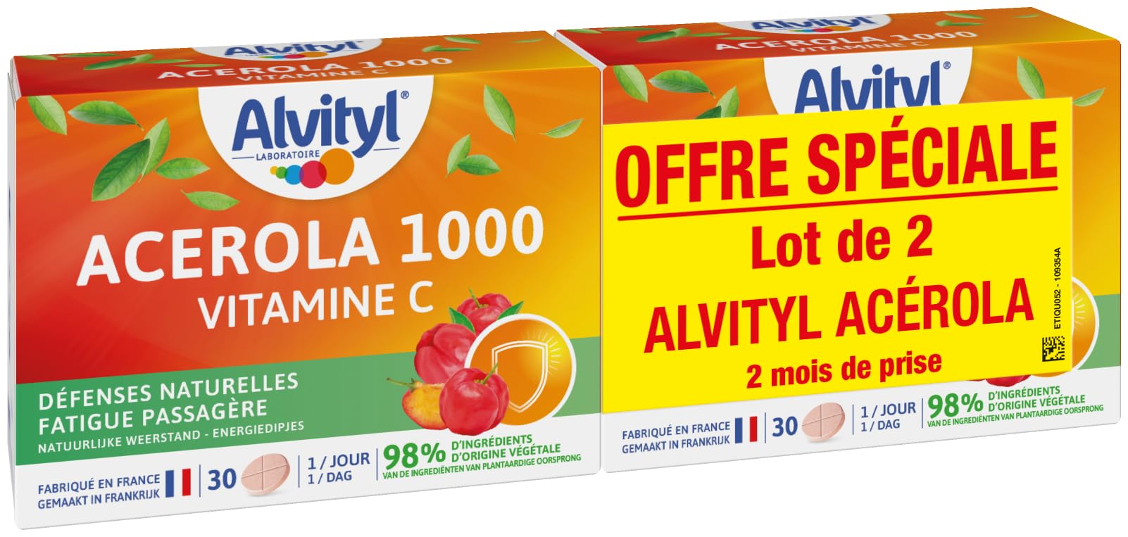 alvityl-acerola-1000-vitamine-c-180-mg-2x30-comprim-s-cerise image 1