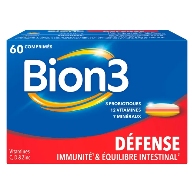 bion-3-d-fense-multivitamines-min-raux-et-probiotiques-30-comprim-s image 1