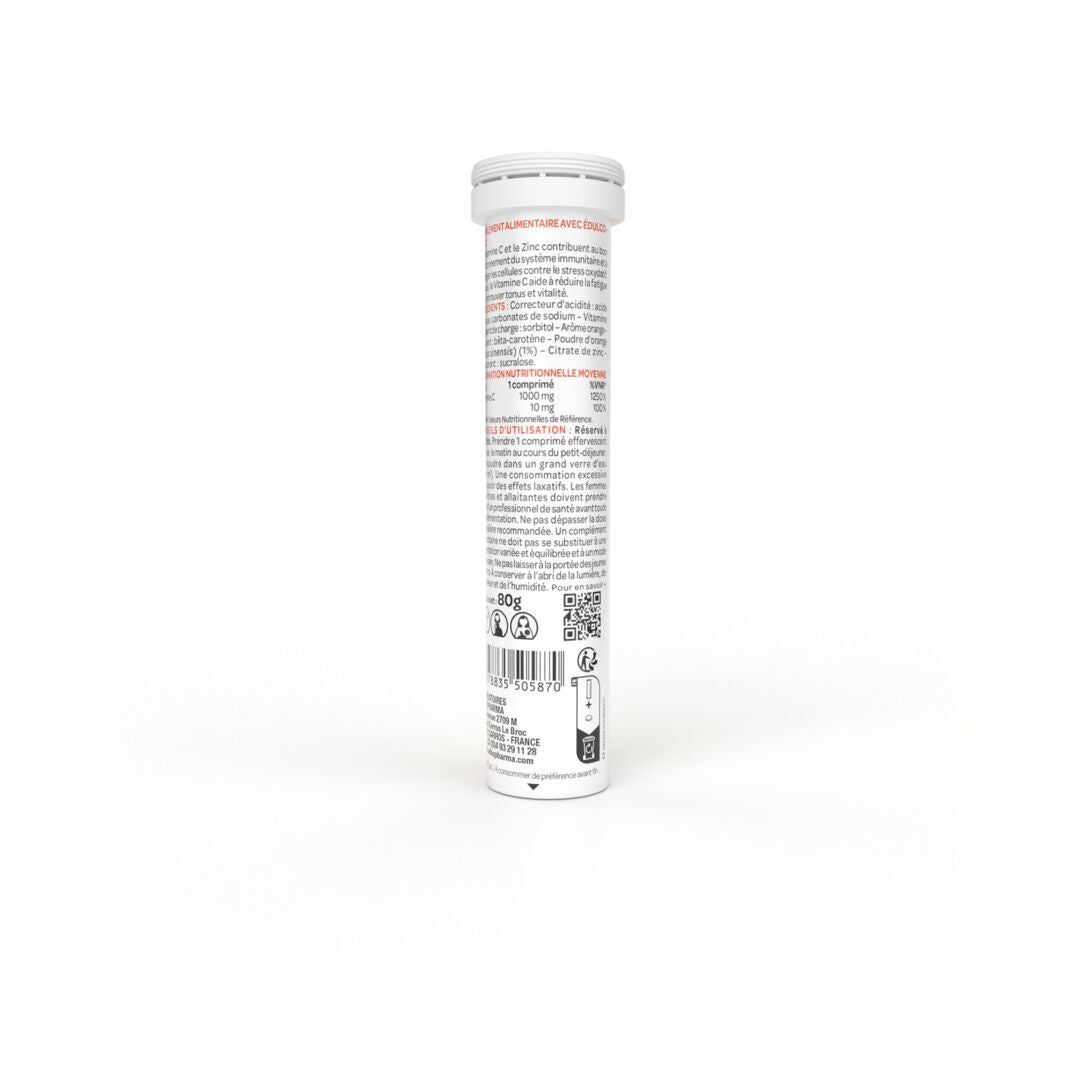 azinc-vit-c-1000-mg-zinc-comprim-s-effervescents-go-t-orange-nergie-et-immunit image 2