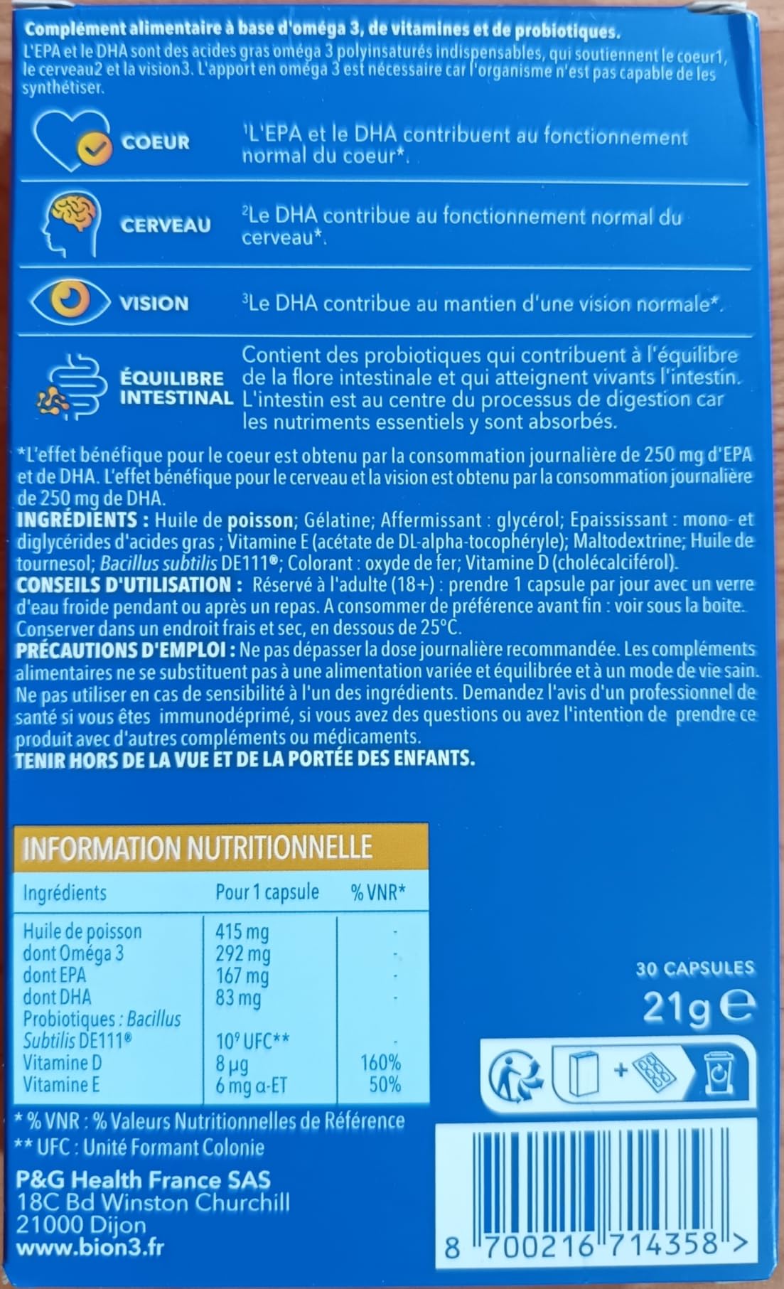 Conseillé par mon cardiologue