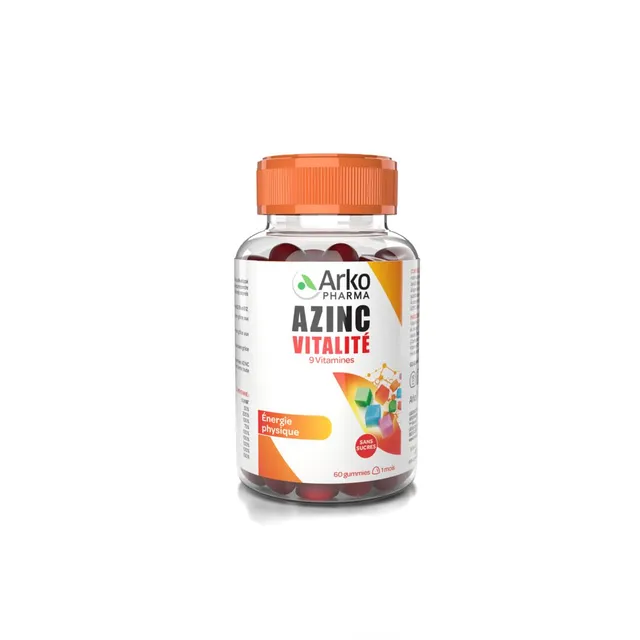 azinc-vitalit-gummies-9-vitamines-sans-sucre-vegan image 1