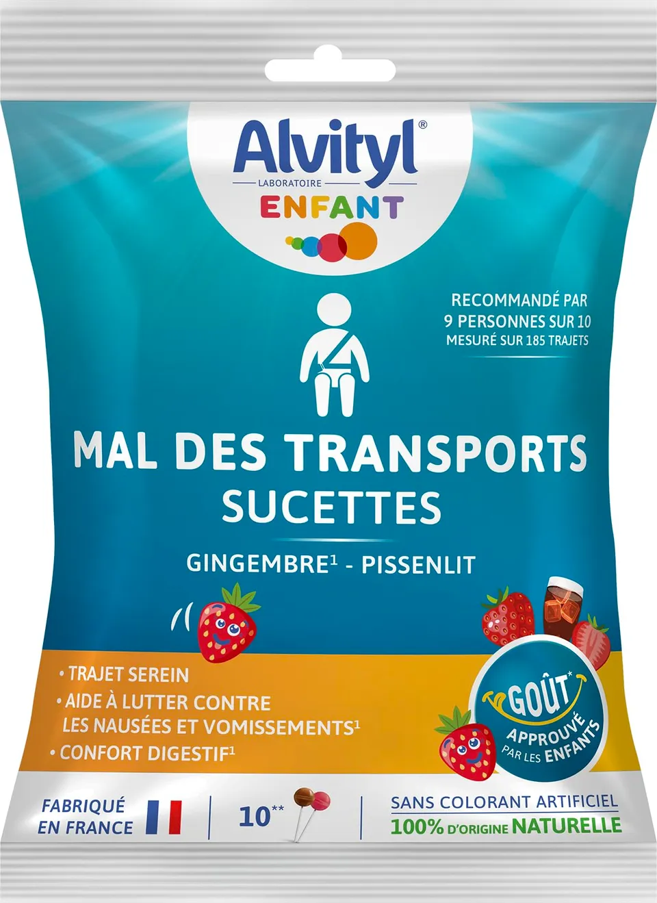 alvityl-mal-des-transports-sucettes-cola-et-fraise-pack-de-10 image 1