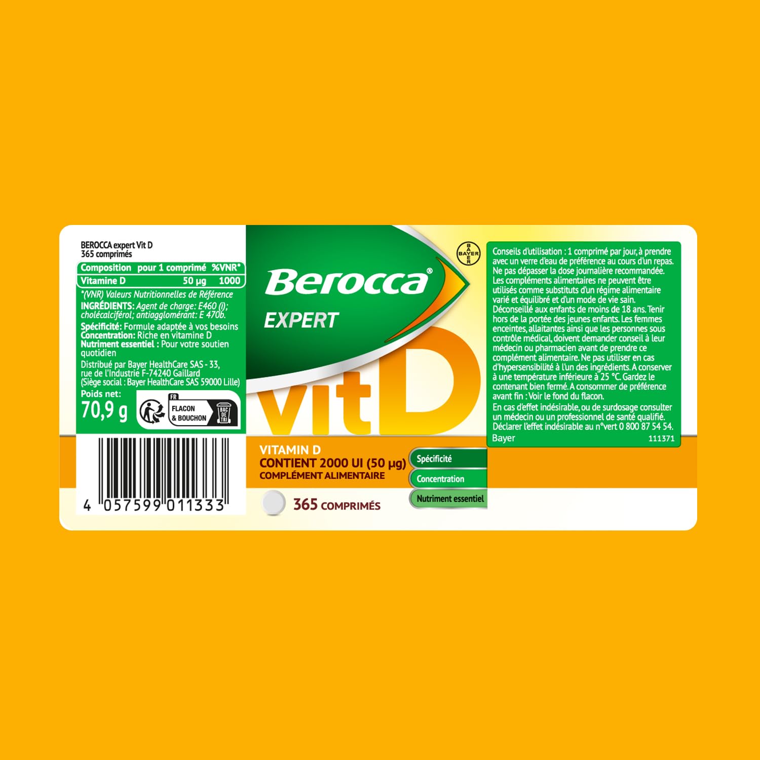 berocca-vitamine-d3-2000-ui-365-comprim-s-immunit-et-os image 7