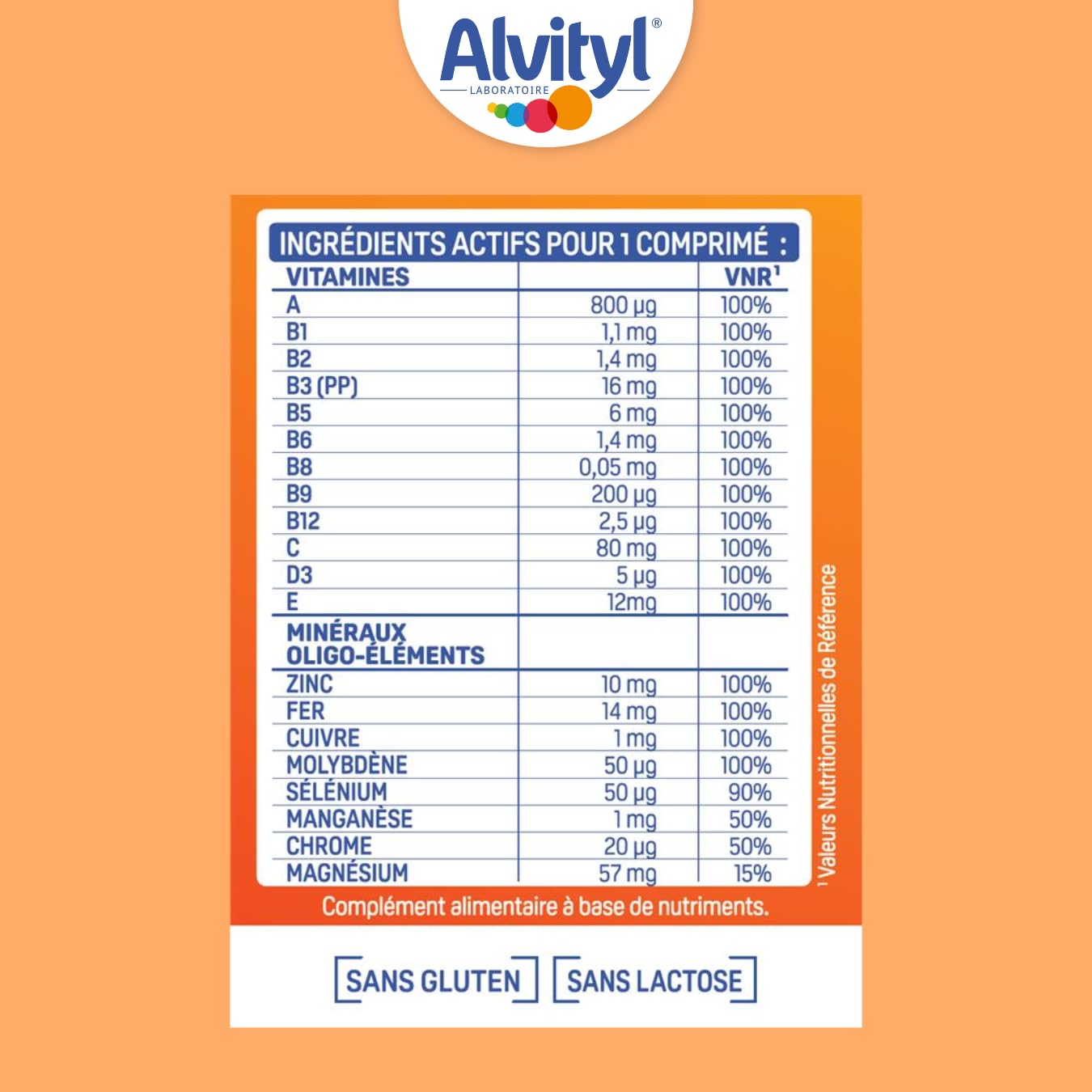 alvityl-vitalit-12-vitamines-et-8-min-raux-go-t-chocolat-d-s-6-ans-40-comprim-s image 2