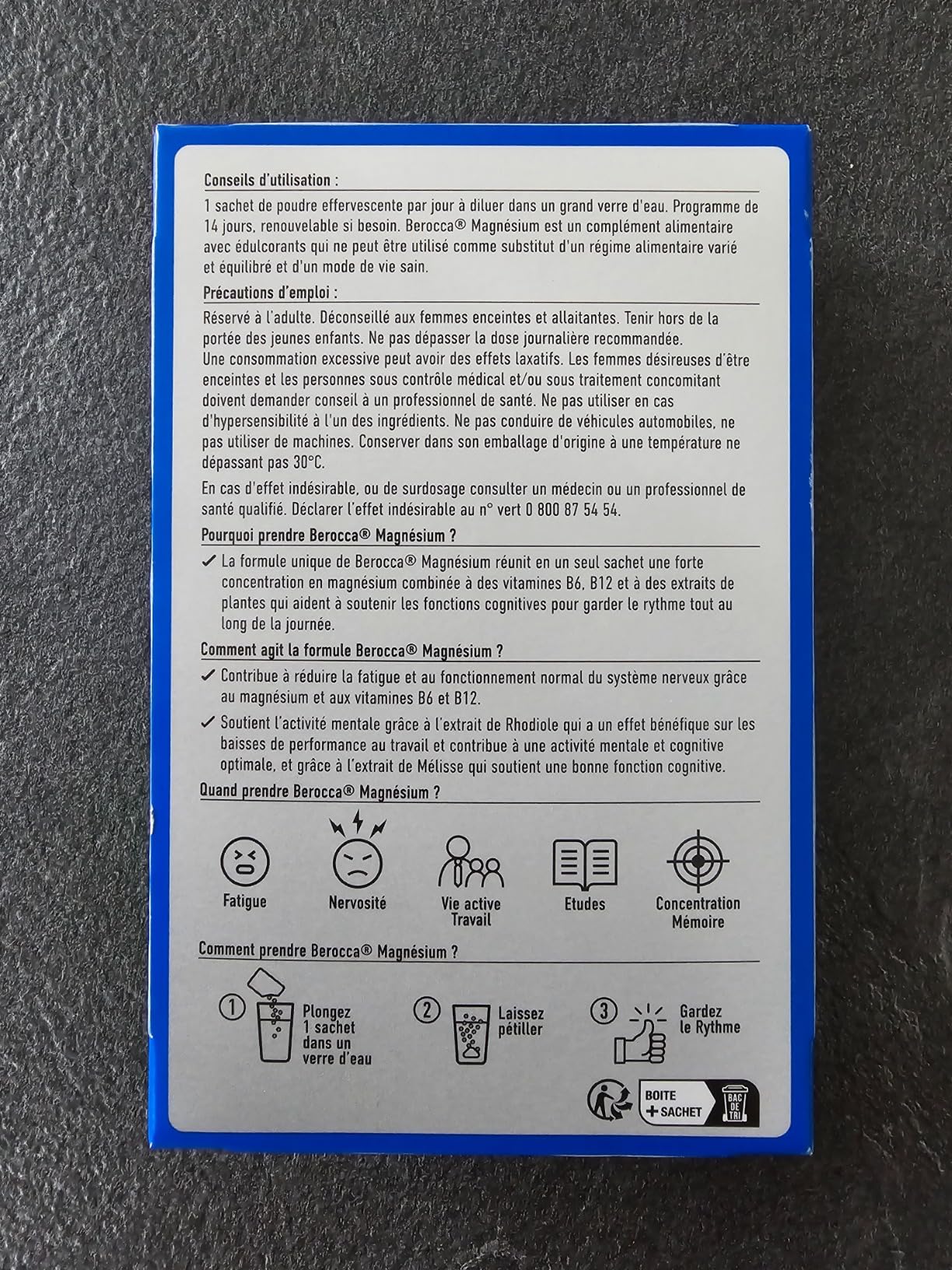 Efficace sur la fatigue