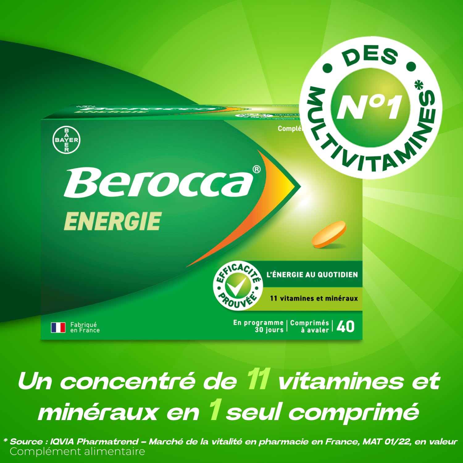 berocca-nergie-multivitamines-vitamine-c-magn-sium-et-zinc-2x40-comprim-s image 2