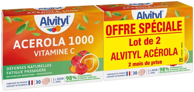 alvityl-acerola-1000-vitamine-c-180-mg-2x30-comprim-s-cerise image 1