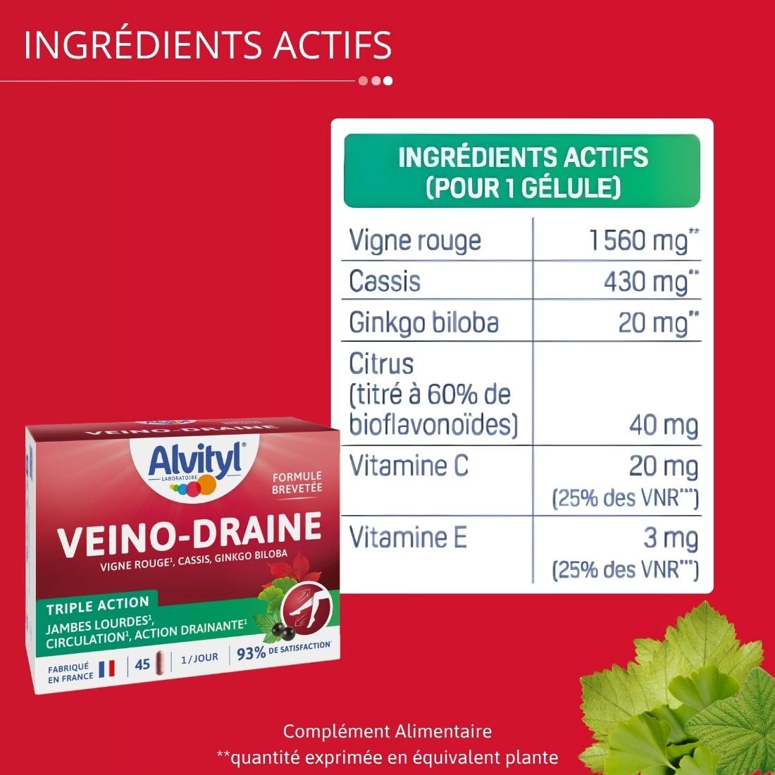 alvityl-veino-draine-action-drainante-confort-circulatoire-2-x-45-g-lules image 6