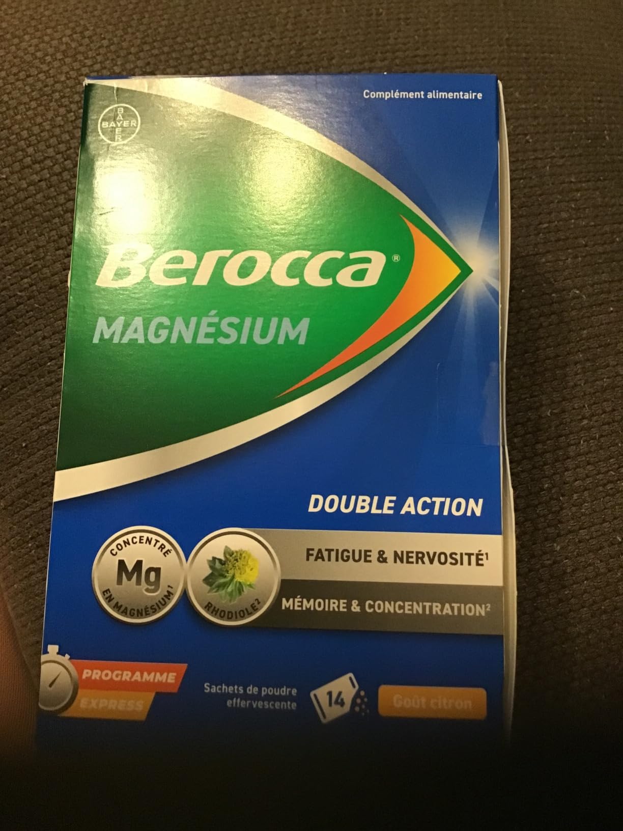 Goût trop acide pour moi