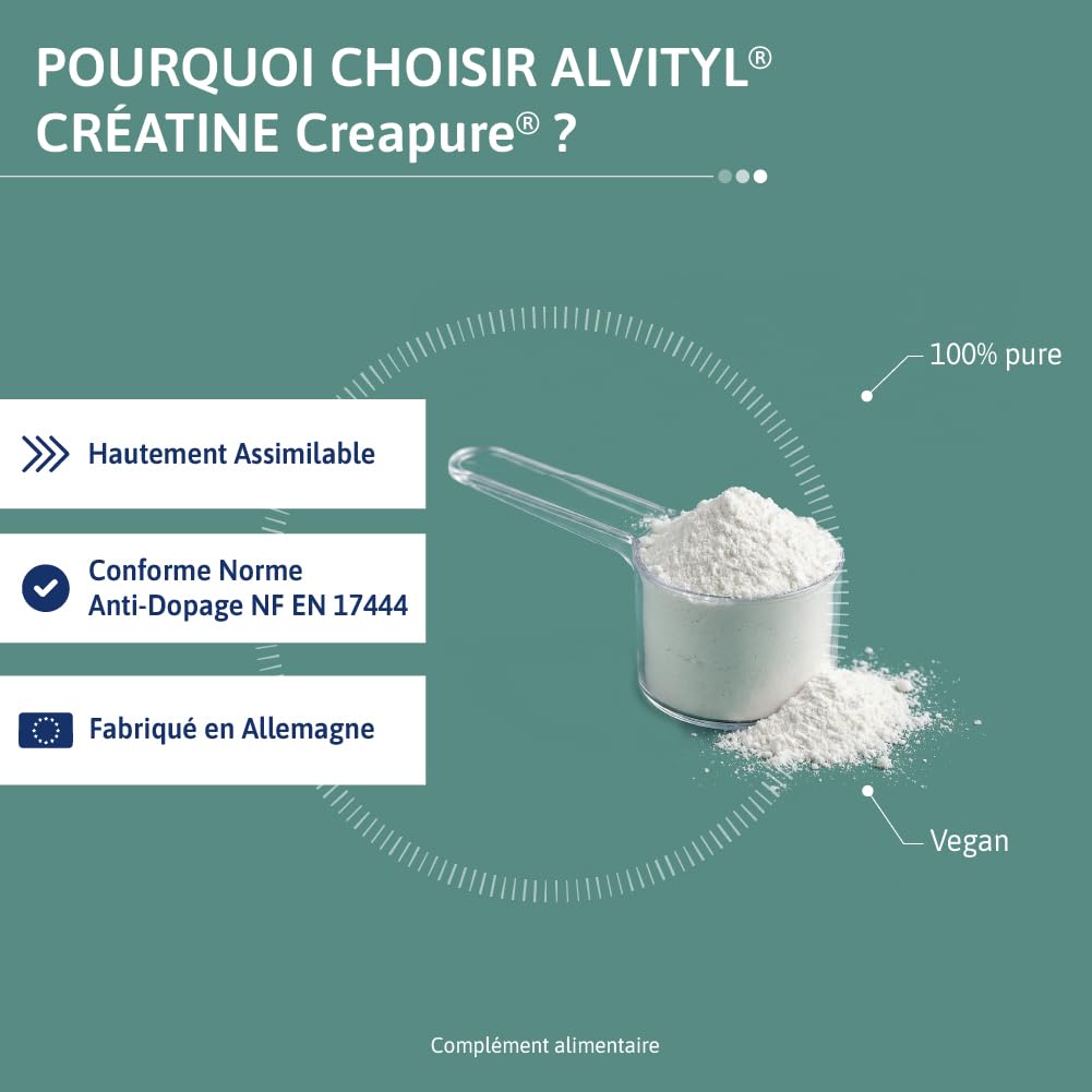 alvityl-cr-atine-monohydrat-e-creapure-poudre-300-g-88-portions image 6
