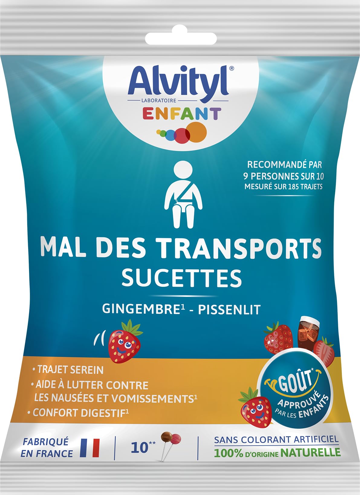 alvityl-mal-des-transports-sucettes-cola-et-fraise-pack-de-10 image 1