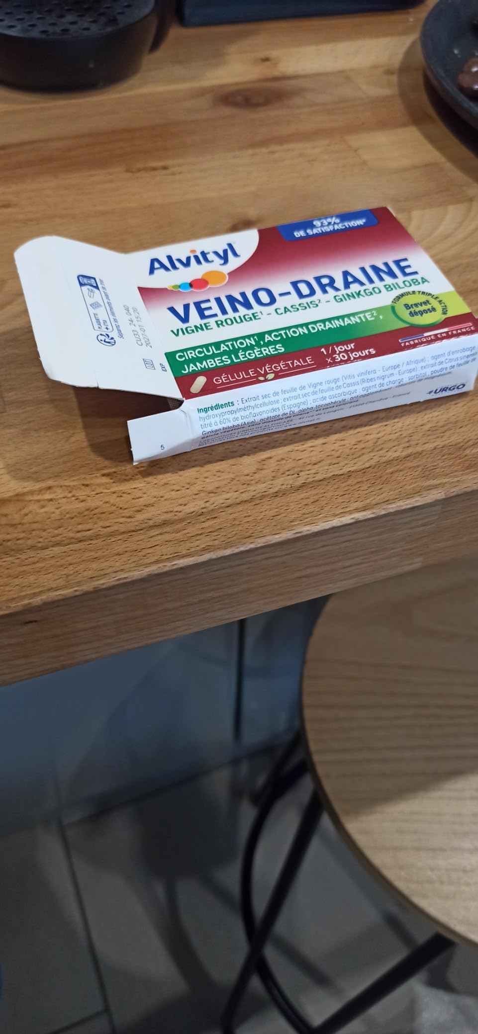 Un vrai soulagement pour ma circulation