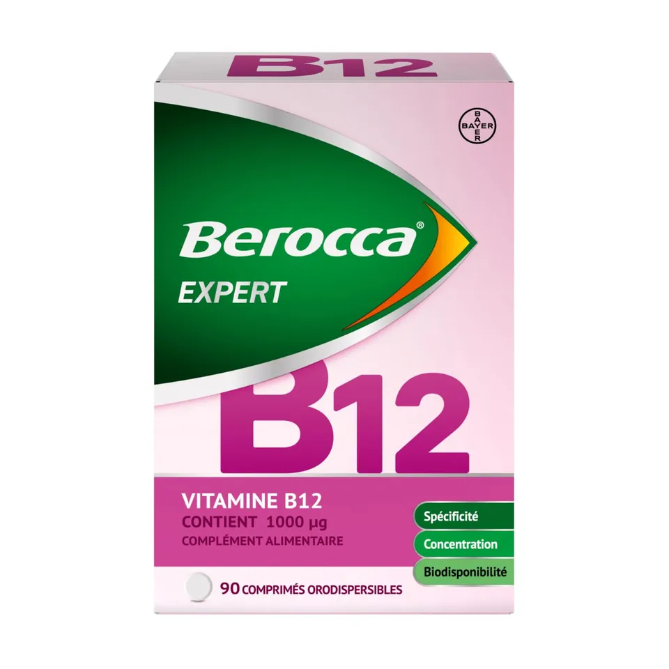 berocca-expert-vitamine-b12-1000-g-m-thylcobalamine-90-comprim-s image 1